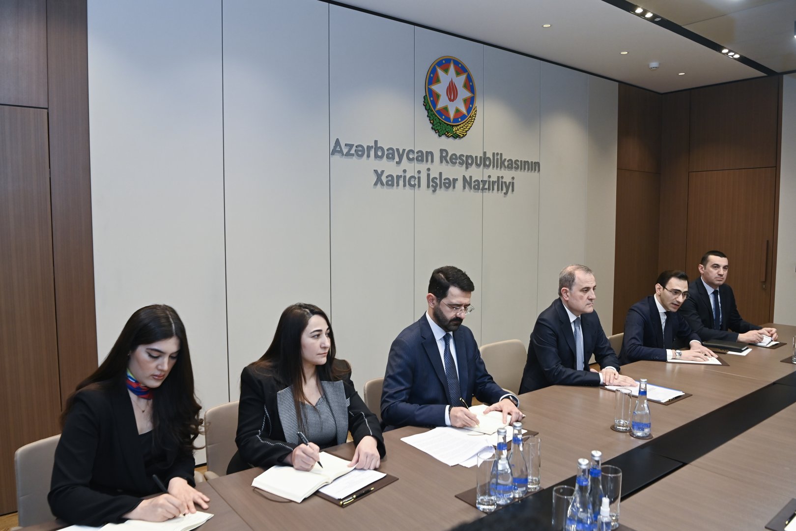 Azerbaijani FM, Arab delegation moot regional security in Middle East, S. Caucasus (PHOTO)