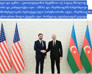 President Ilham Aliyev’s meeting with U.S. Vice President in spotlight of Georgian media (PHOTO)