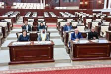 Speaker of Azerbaijani Parliament meets with President of Arab Parliament (PHOTO)