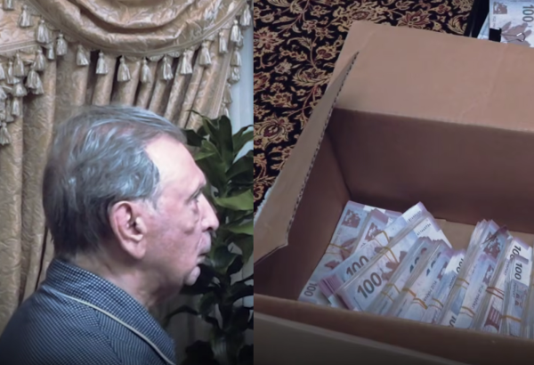 Azerbaijani SSS exposes cash discovery in Ramiz Mehdiyev’s residence (PHOTO/VIDEO)