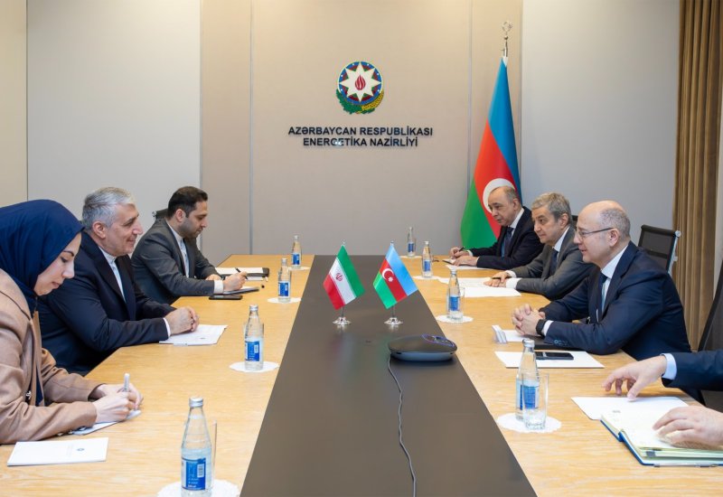 Azerbaijan's Energy Minister receives Iranian ambassador