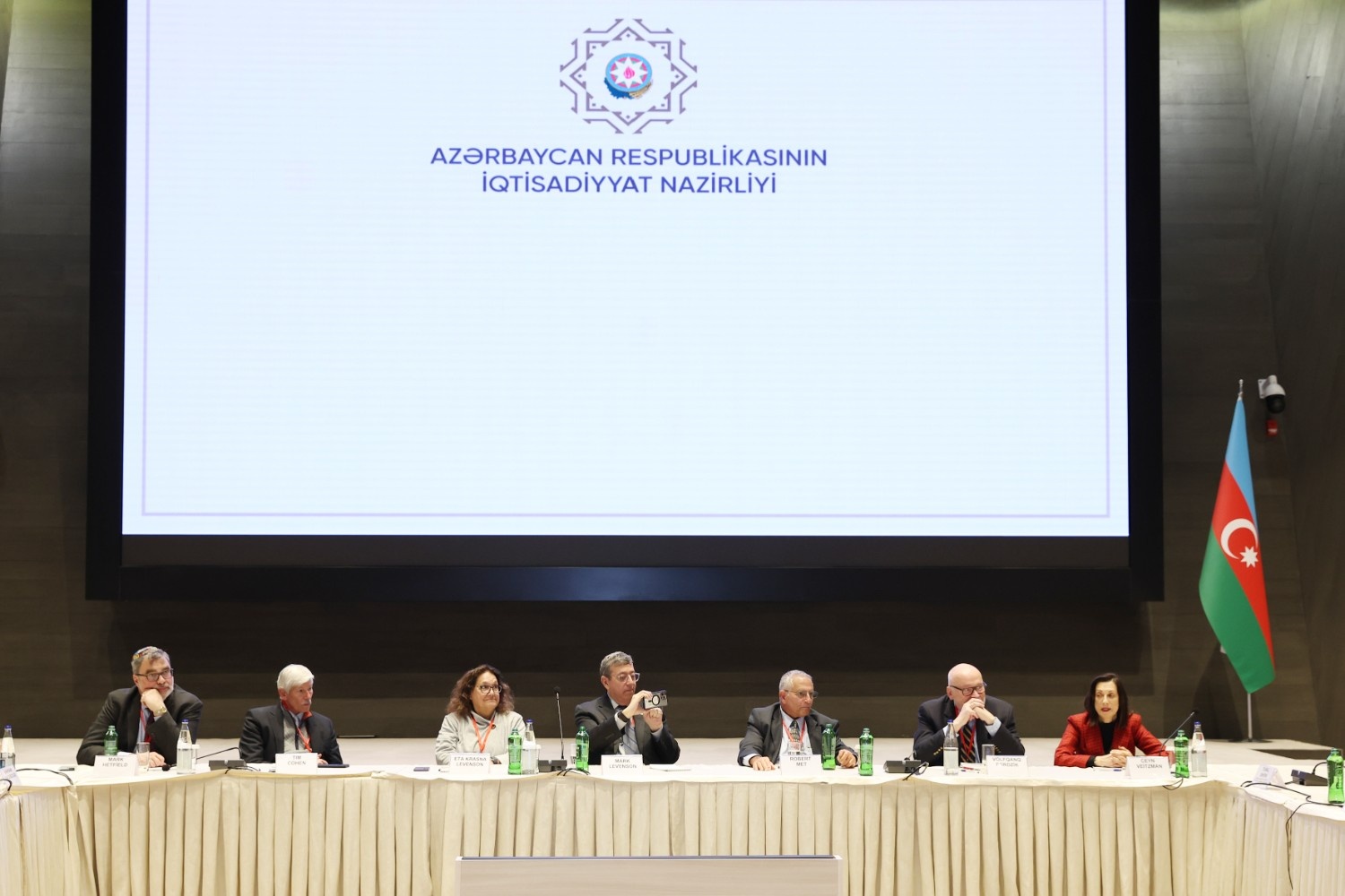 Azerbaijan mulls current status of economic synergy with Israel and U.S. (PHOTO)