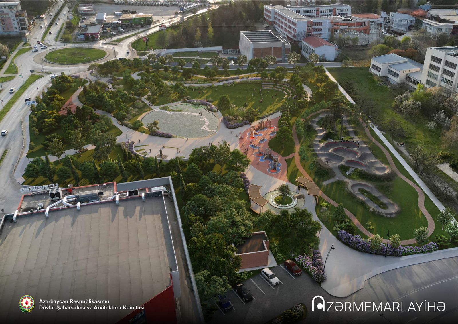 Architectural vision for Bulgaria's new Shusha Park design (PHOTO)