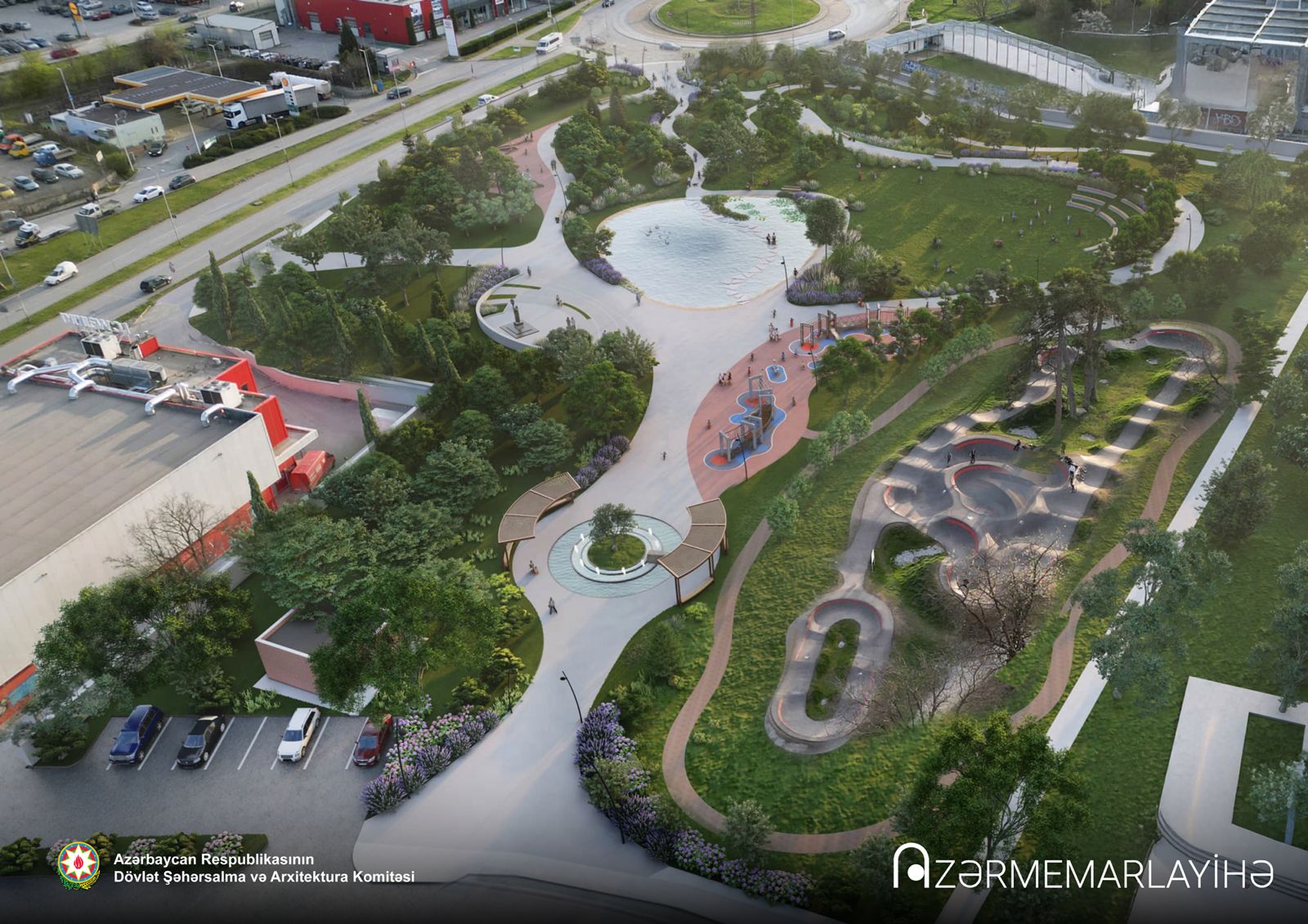 Architectural vision for Bulgaria's new Shusha Park design (PHOTO)