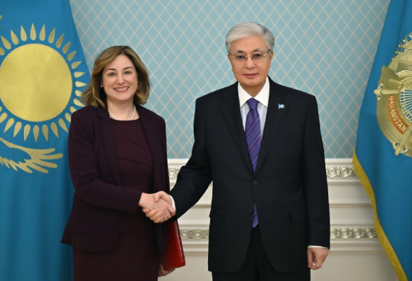 Kazakhstan highly values strong momentum in relations with U.S., Tokayev says