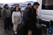 Azerbaijani civil society representatives arrive in Armenia (PHOTO/VIDEO)
