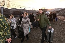 Azerbaijani civil society representatives arrive in Armenia (PHOTO/VIDEO)