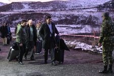 Azerbaijani civil society representatives arrive in Armenia (PHOTO/VIDEO)