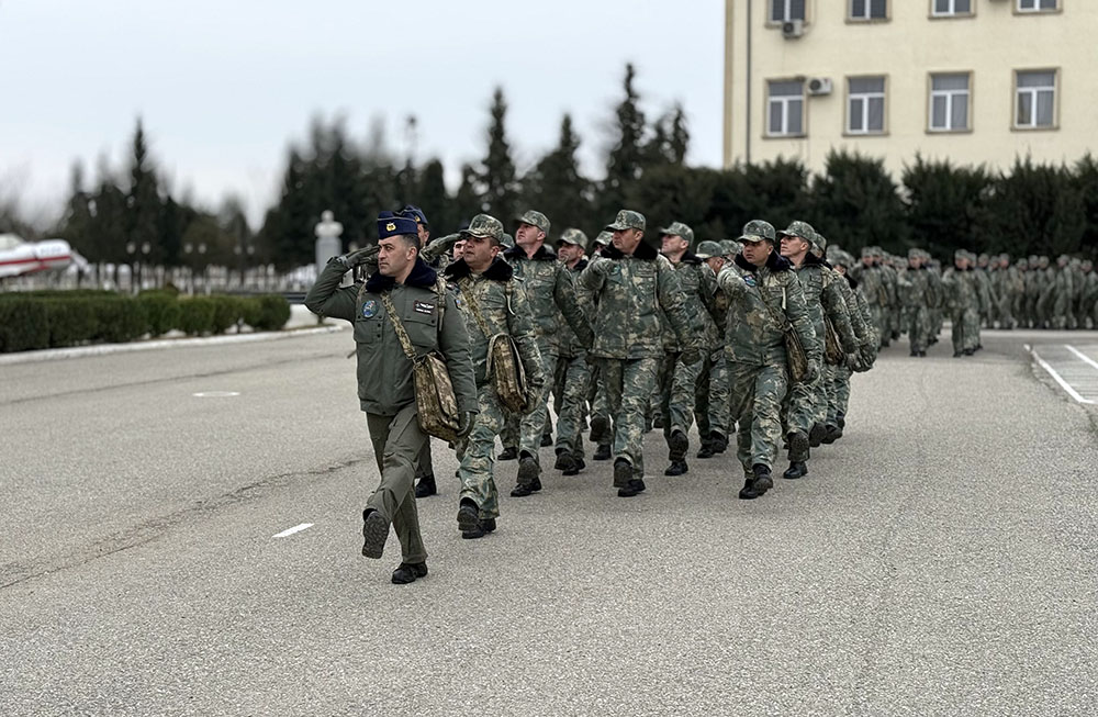 Azerbaijani Air Force conducts inspections at its headquarters (PHOTO)