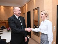 President Ilham Aliyev meets with the European Union's High Representative for Foreign Affairs and Security Policy in Munich (PHOTO/VIDEO)