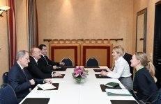 President Ilham Aliyev meets with the European Union's High Representative for Foreign Affairs and Security Policy in Munich (PHOTO/VIDEO)