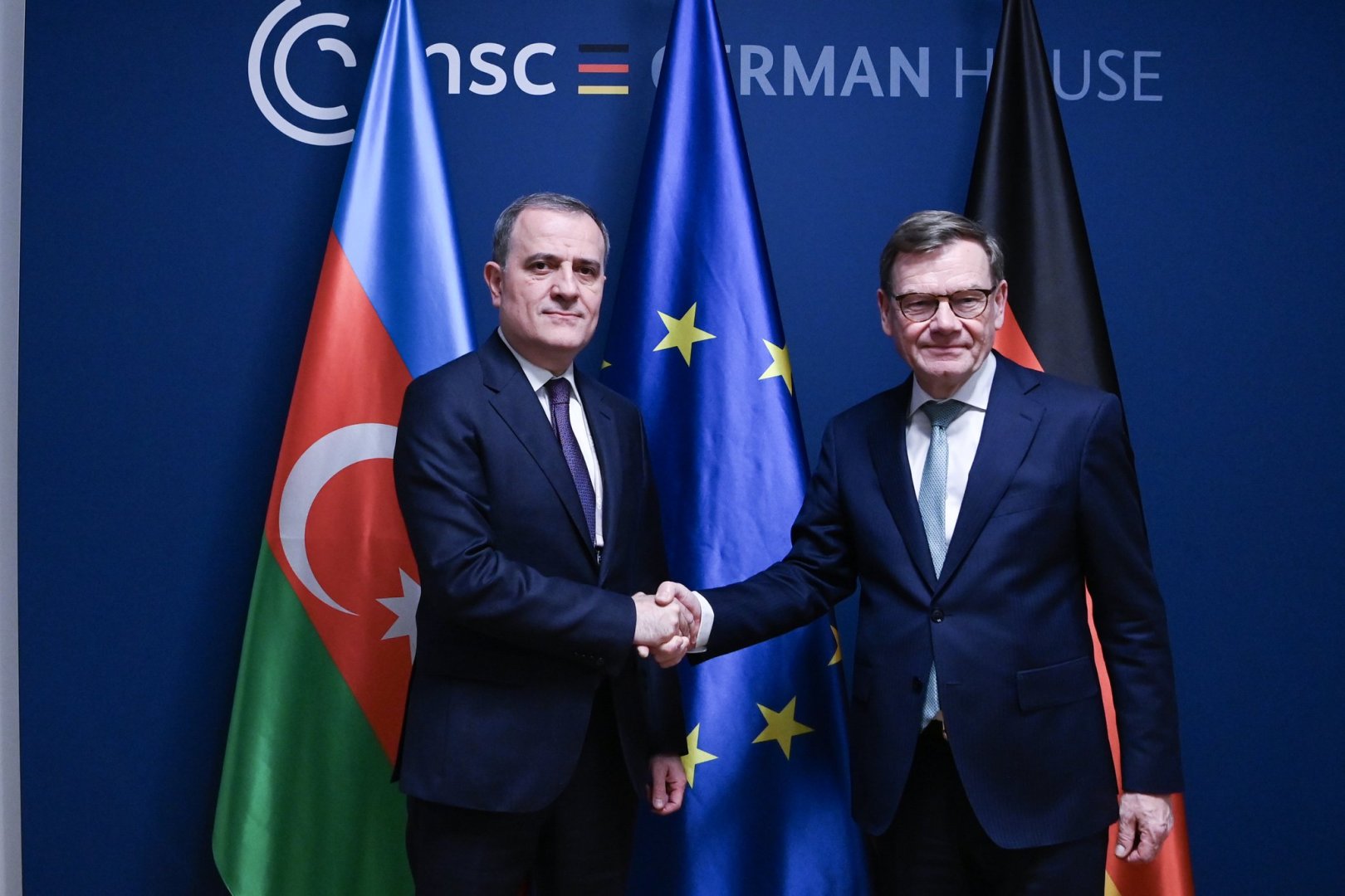Azerbaijan and Germany FM's discuss bilateral ties (PHOTO)