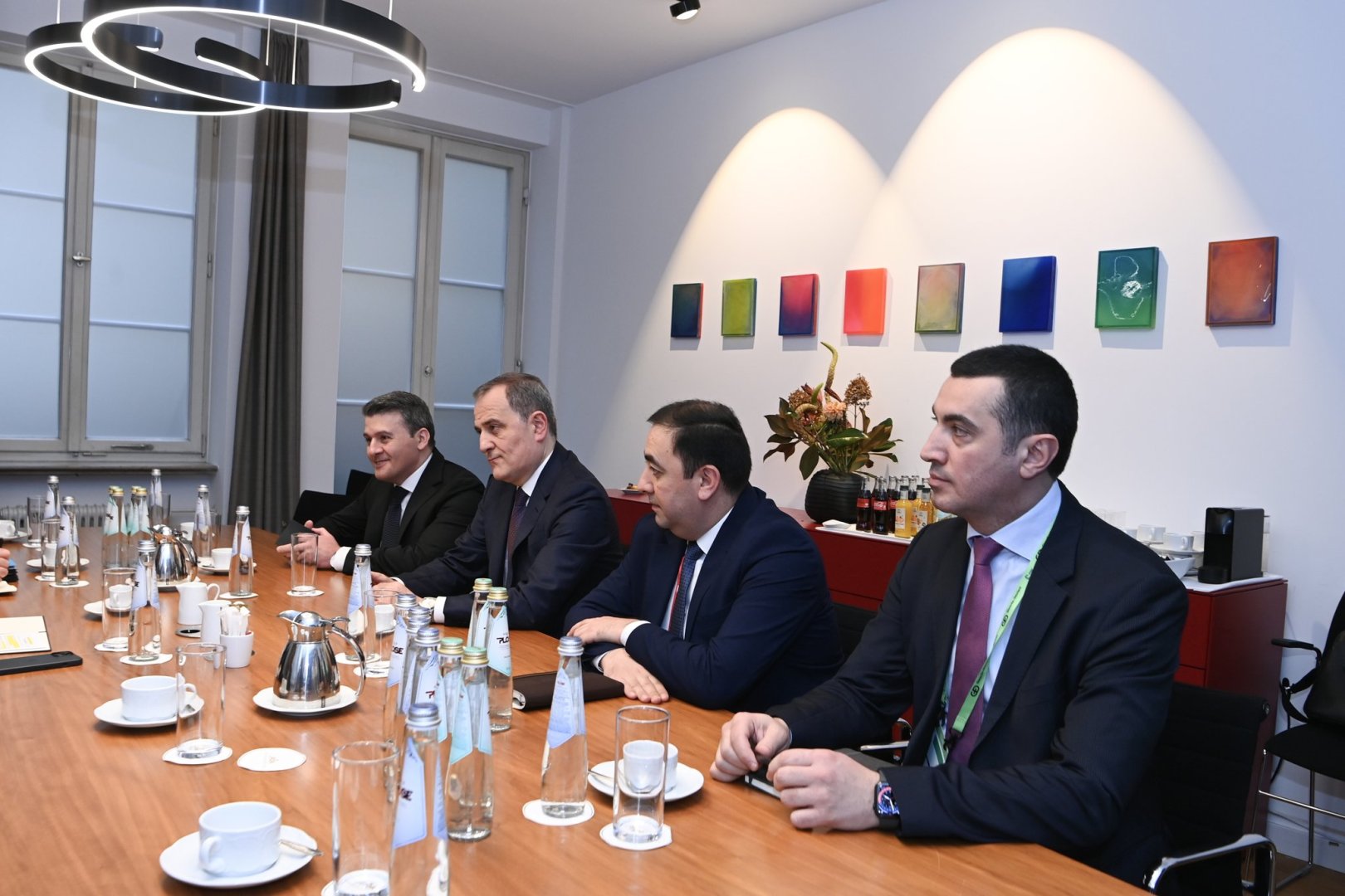 Azerbaijan and Germany FM's discuss bilateral ties (PHOTO)