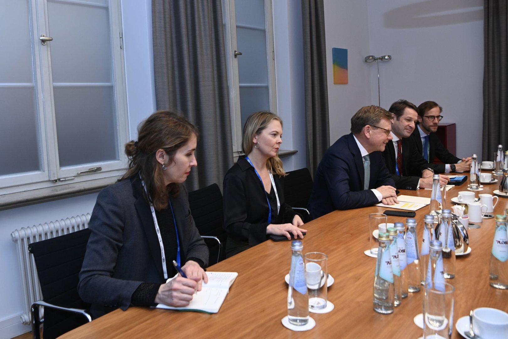 Azerbaijan and Germany FM's discuss bilateral ties (PHOTO)