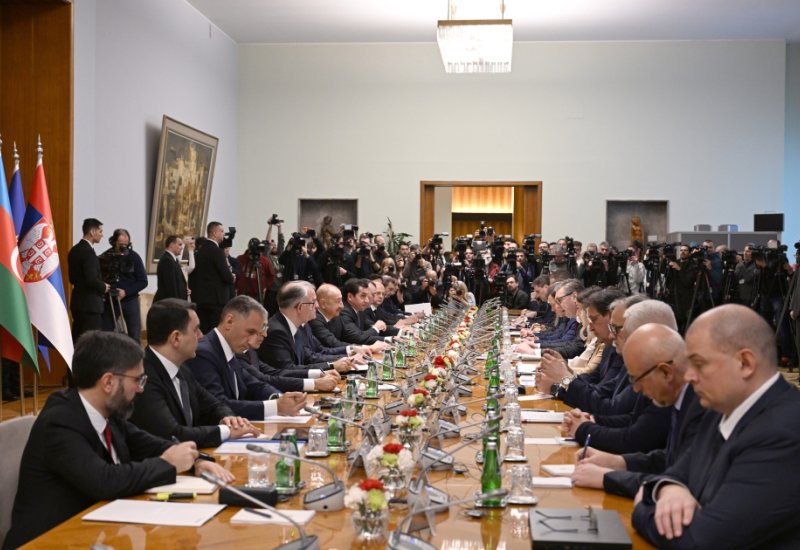 Belgrade hosts 1st meeting of Strategic Partnership Council between Azerbaijan and Serbia (PHOTO)