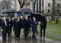 President Ilham Aliyev visits monuments to National Leader Heydar Aliyev and prominent Serbian writer Milorad Pavić in Belgrade (PHOTO/VIDEO)