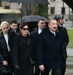 President Ilham Aliyev visits monuments to National Leader Heydar Aliyev and prominent Serbian writer Milorad Pavić in Belgrade (PHOTO/VIDEO)