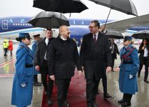 President Ilham Aliyev arrives in Serbia on official visit (PHOTO/VIDEO)