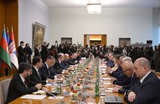 Belgrade hosts 1st meeting of Strategic Partnership Council between Azerbaijan and Serbia (PHOTO)