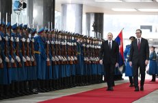 Belgrade hosts official welcome ceremony for President Ilham Aliyev (PHOTO)