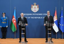 President Ilham Aliyev, President of Serbia make press statements (PHOTO/VIDEO)