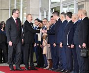 Belgrade hosts official welcome ceremony for President Ilham Aliyev (PHOTO)