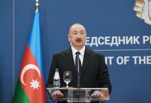 President Ilham Aliyev, President of Serbia make press statements (PHOTO/VIDEO)