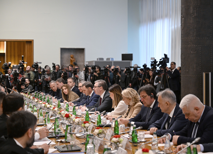 Belgrade hosts 1st meeting of Strategic Partnership Council between Azerbaijan and Serbia (PHOTO)