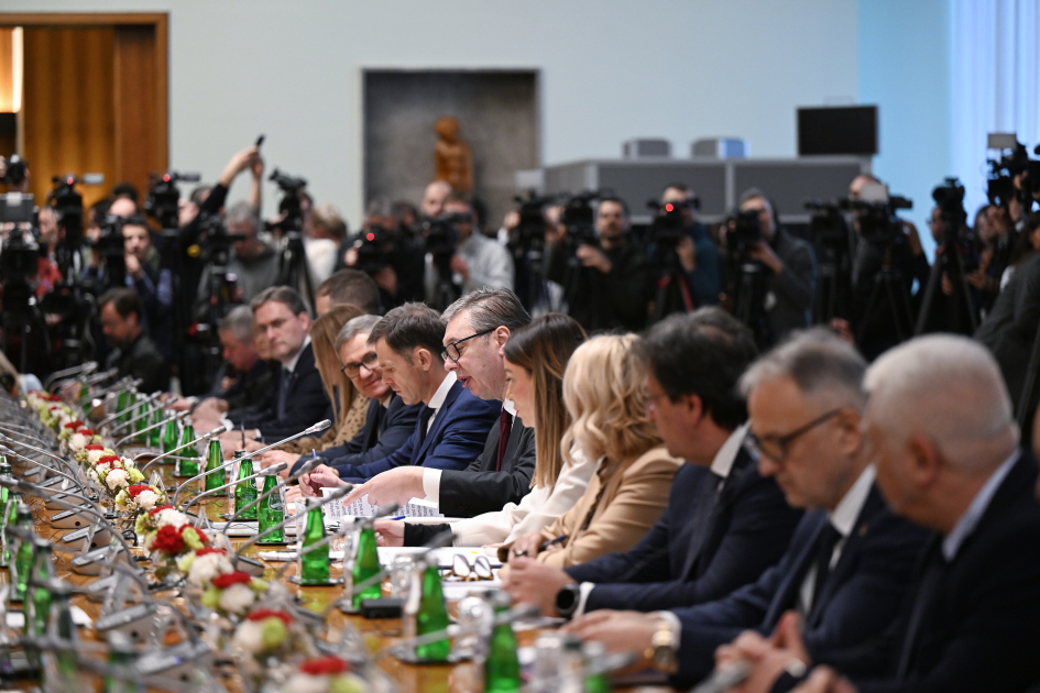 Belgrade hosts 1st meeting of Strategic Partnership Council between Azerbaijan and Serbia (PHOTO)