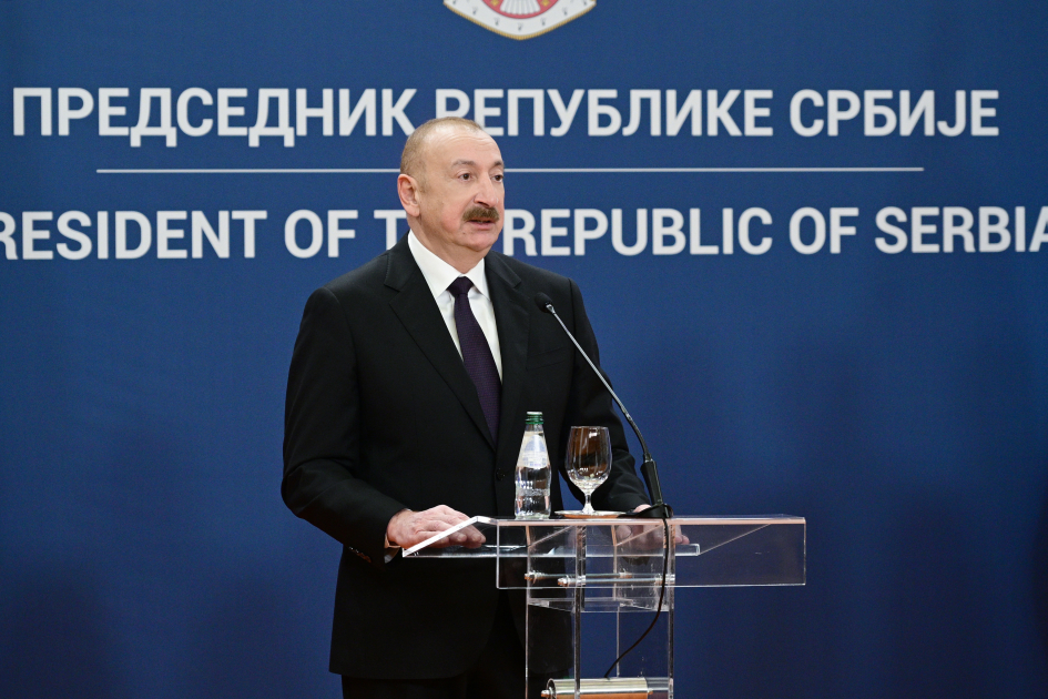 Serbia and Azerbaijan – two friendly countries always stand by each other - President Ilham Aliyev