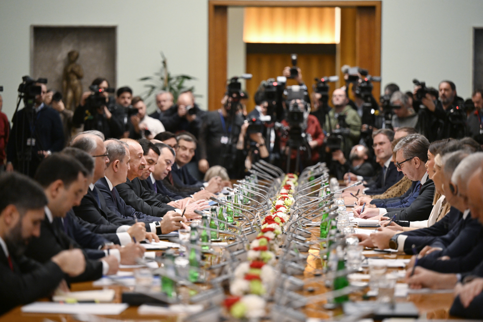 Belgrade hosts 1st meeting of Strategic Partnership Council between Azerbaijan and Serbia (PHOTO)