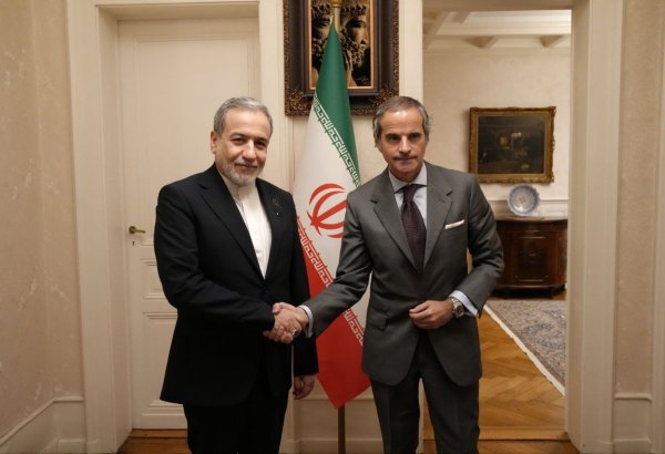 Iran's foreign minister holds talks with IAEA Director General