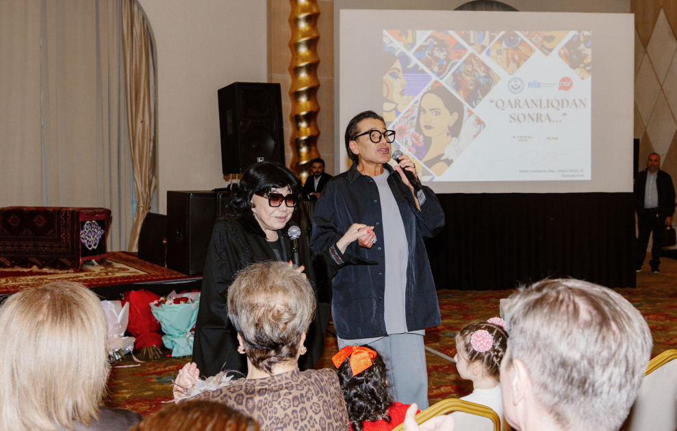 Head of Baku Media Center Arzu Aliyeva attends “After the dark…” event (PHOTO)