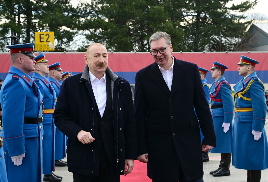 President Ilham Aliyev concludes visit to Serbia (PHOTO)