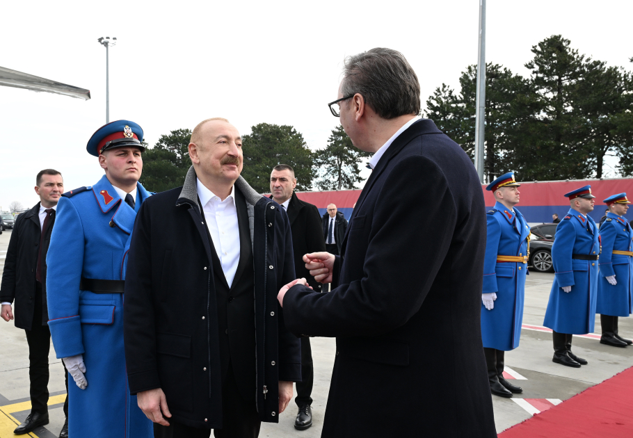 President Ilham Aliyev concludes visit to Serbia (PHOTO)