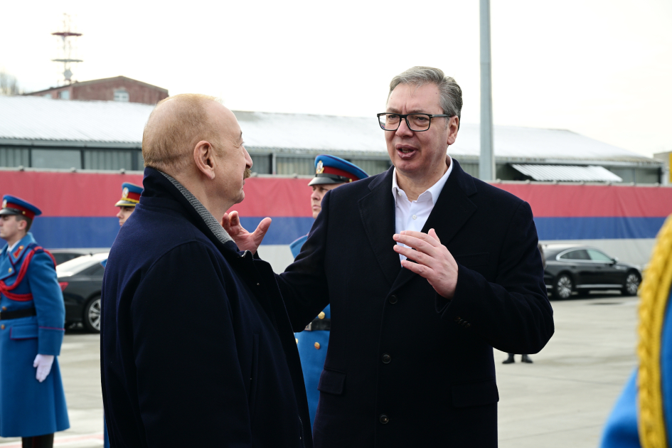 President Ilham Aliyev concludes visit to Serbia (PHOTO)