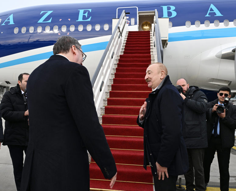 President Ilham Aliyev concludes visit to Serbia (PHOTO)