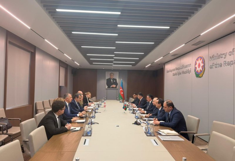 Azerbaijan and Georgia hold political consultations in Baku (PHOTO)