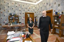 Heydar Aliyev Foundation VP Leyla Aliyeva meets with Albanian Prime Minister Edi Rama in Tirana (PHOTO)