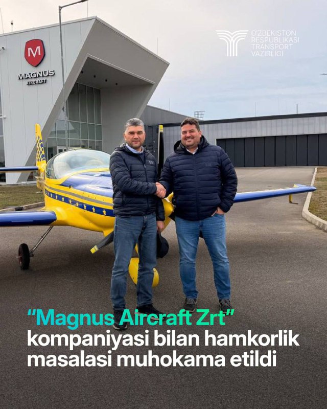 Uzbekistan and Hungary discuss assembly of Magnus Fusion 212 aircraft