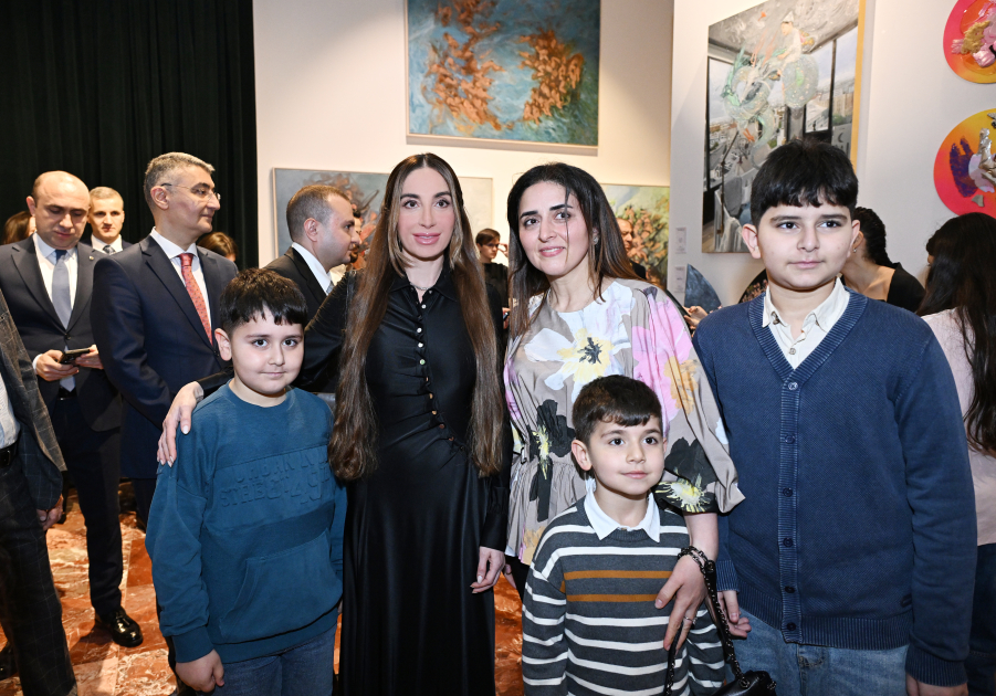 Leyla Aliyeva and Arzu Aliyeva attend MAMA “Mother Nature” international art exhibition in Tirana (PHOTO)