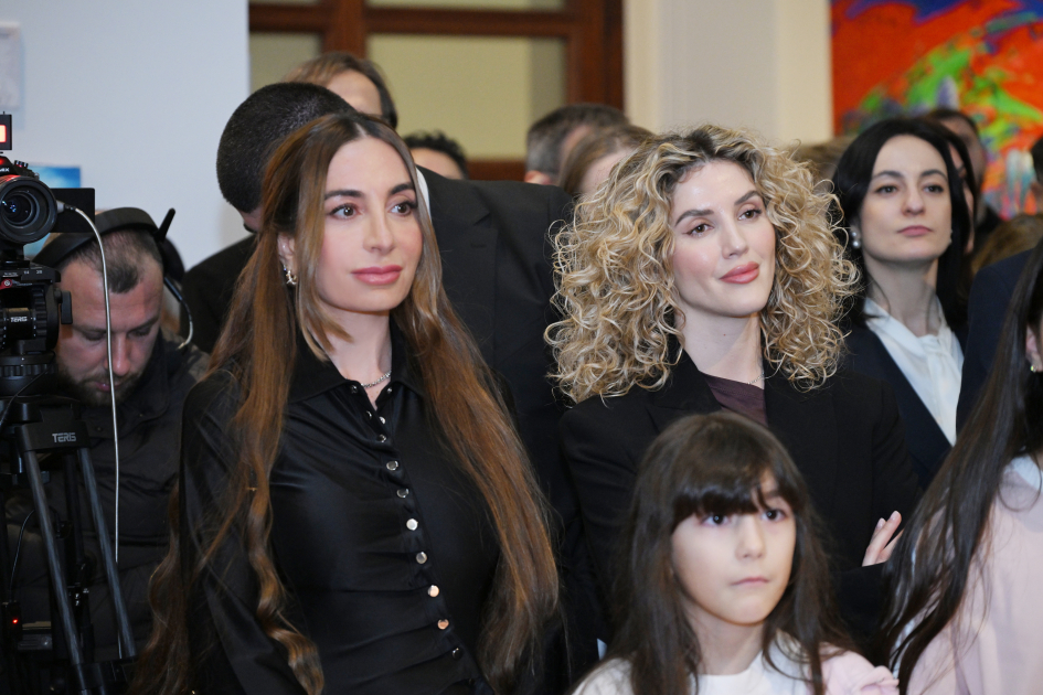 Leyla Aliyeva and Arzu Aliyeva attend MAMA “Mother Nature” international art exhibition in Tirana (PHOTO)