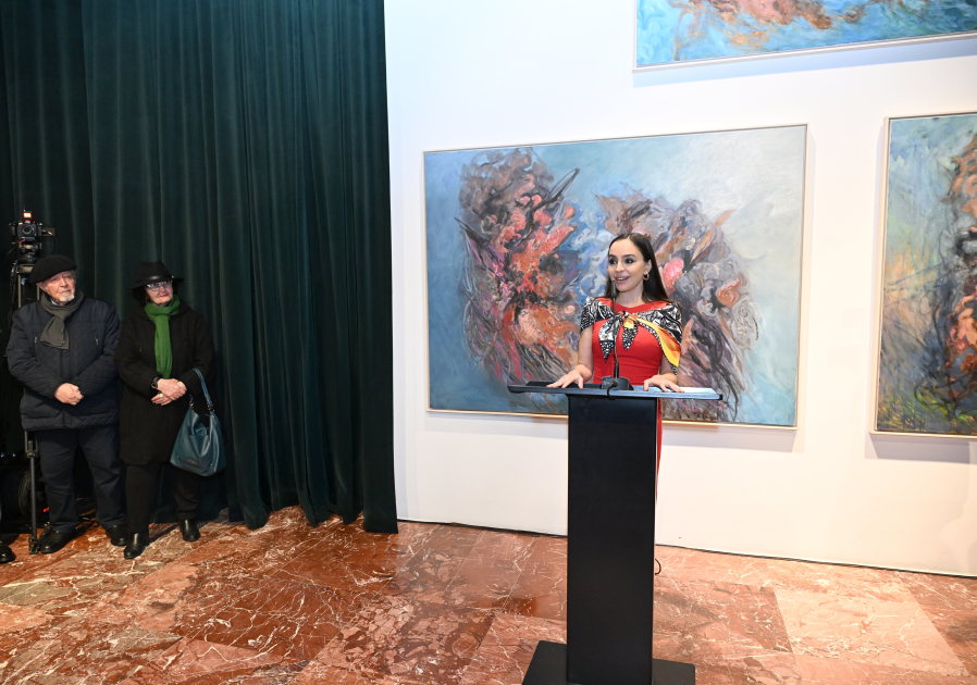 Leyla Aliyeva and Arzu Aliyeva attend MAMA “Mother Nature” international art exhibition in Tirana (PHOTO)
