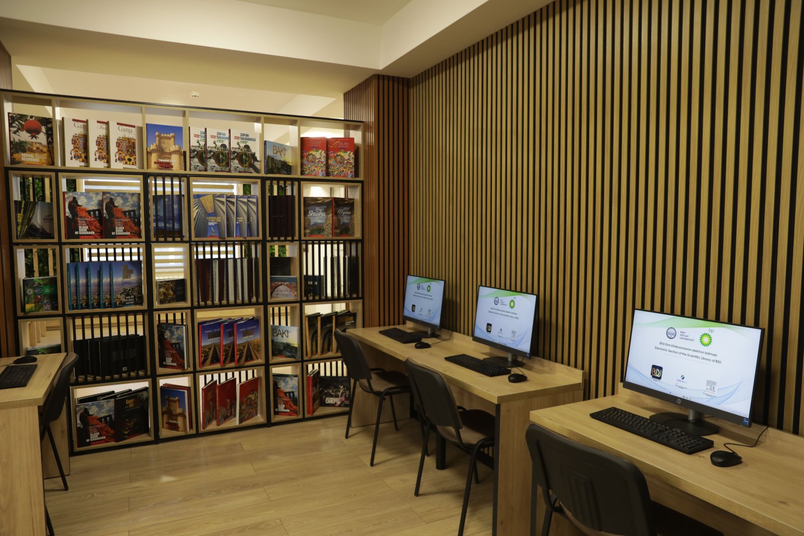 bp completes new digital library for Baku State University (PHOTO)