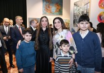 Leyla Aliyeva and Arzu Aliyeva attend MAMA “Mother Nature” international art exhibition in Tirana (PHOTO)