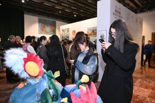 Leyla Aliyeva and Arzu Aliyeva attend MAMA “Mother Nature” international art exhibition in Tirana (PHOTO)