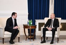 President Ilham Aliyev meets with CEO of American Israel Public Affairs Committee and other senior staff in Washington (PHOTO/VIDEO)
