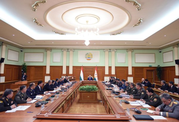 Tajikistan holds national Security Council meeting