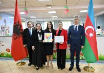 Leyla Aliyeva visits “Hannah and Rozafa” orphanage and “Mother Teresa” University Hospital Center in Tirana (PHOTO)