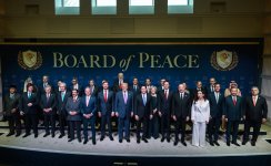 Publication about President Ilham Aliyev's participation in meeting of Board of Peace posted on his social media pages (PHOTO)